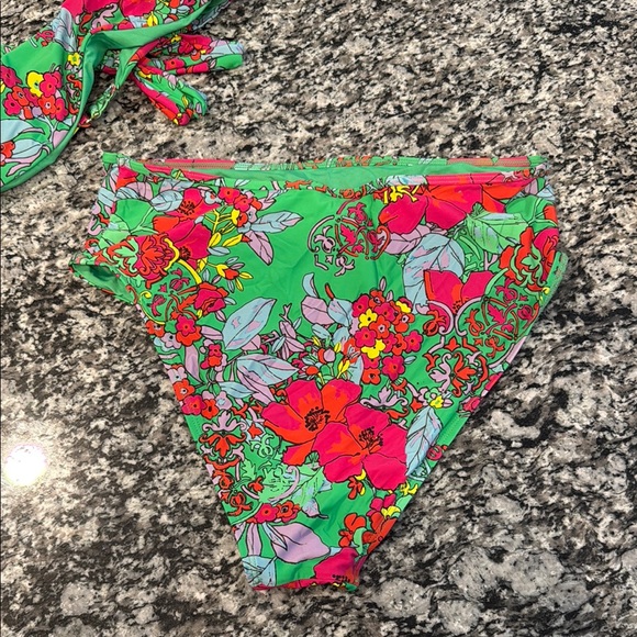 Roller Rabbit High-Waisted Bikini Bottom - Picture 3 of 4